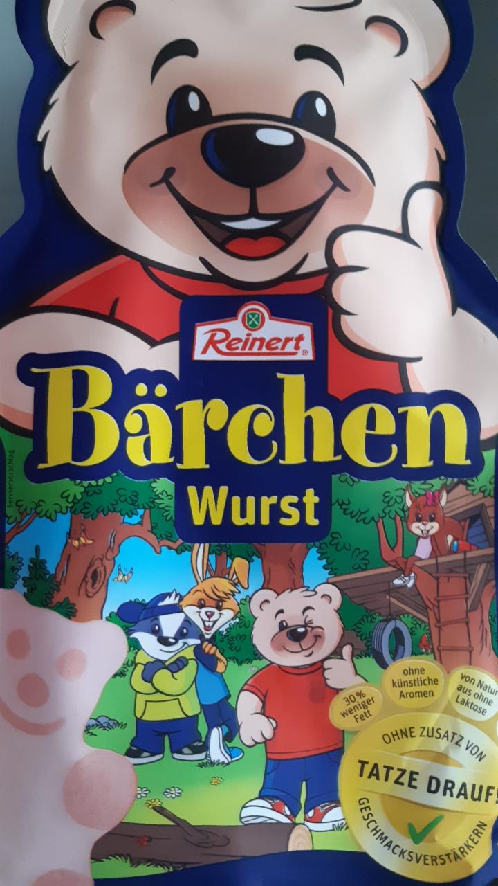 Fotografie - Bärchen -Wurst zarte Mortadella aus Schweinefleisch Reinert