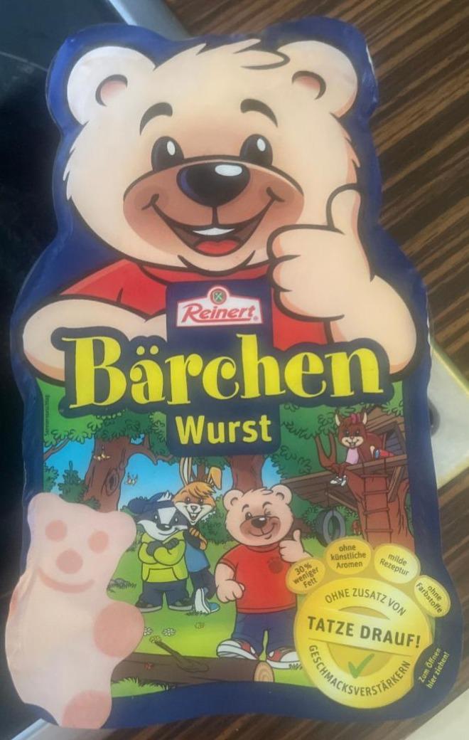Fotografie - Bärchen -Wurst zarte Mortadella aus Schweinefleisch Reinert