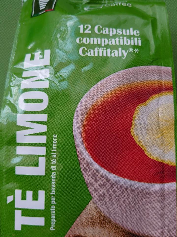 Fotografie - Capsule Tè al Limone Italian Coffee compatibili Caffitaly