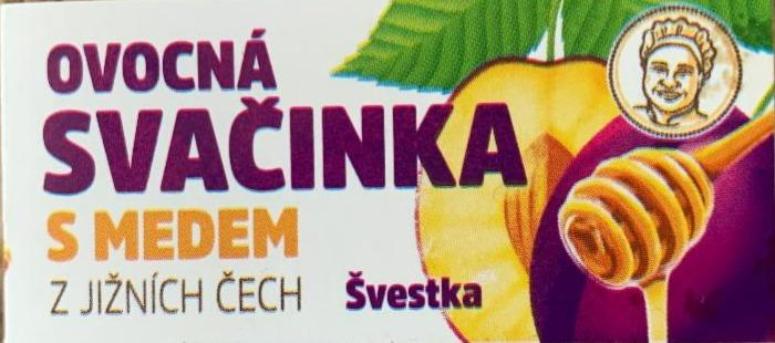 Fotografie - Ovocná svačinka s medem z Jižních Čech Švestka Jihočeská svačinka