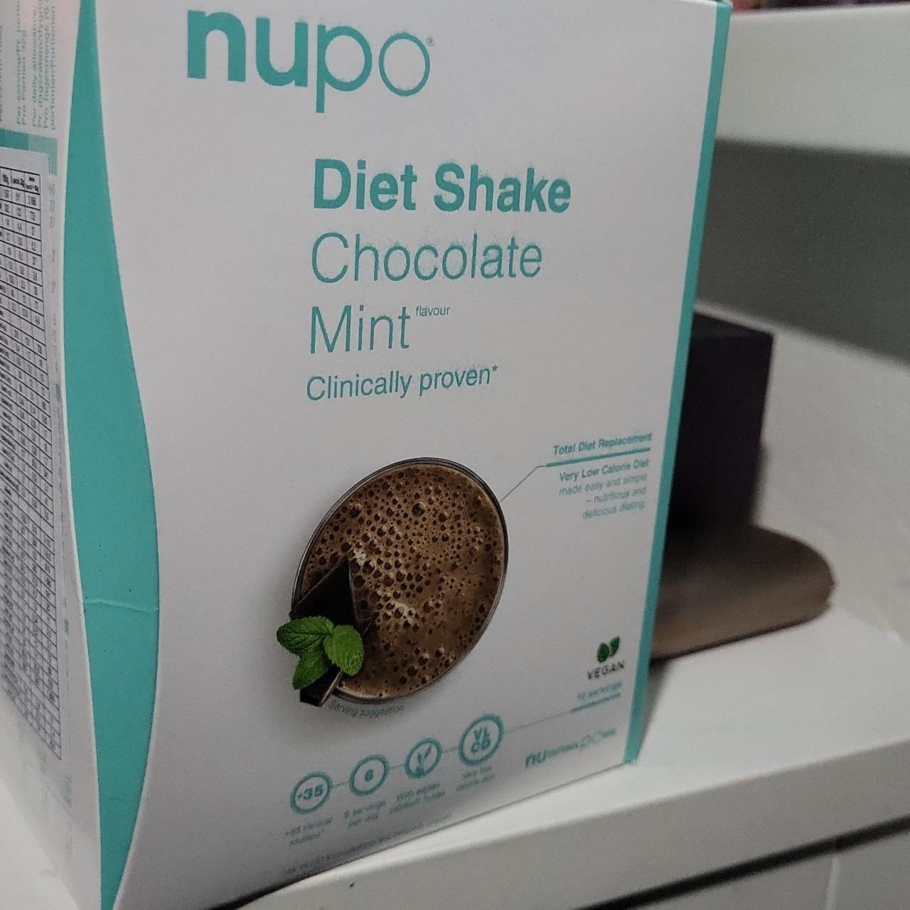 Fotografie - Nupo Diet Shake Chocolate Mint