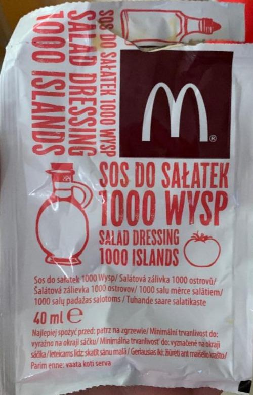 Fotografie - Salad Dressing 1000 Islands McDonald's