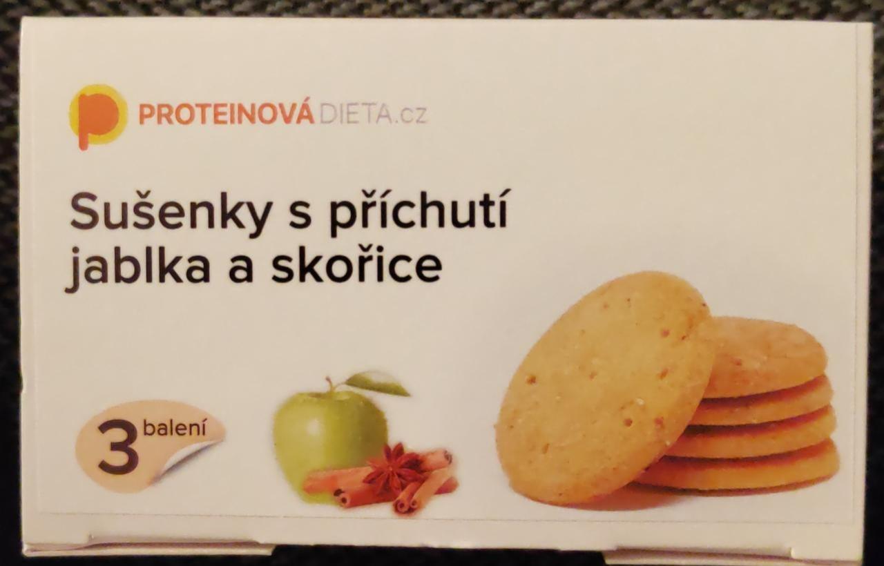 Fotografie - Sušenky s příchutí jablka a skořice ProteinováDieta.cz