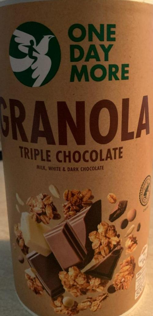 Fotografie - Granola Triple Chocolate OneDayMore