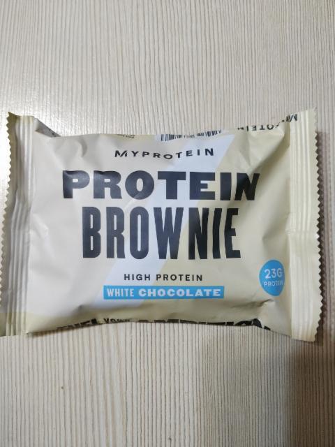 Fotografie - Protein Brownie White Chocolate Myprotein