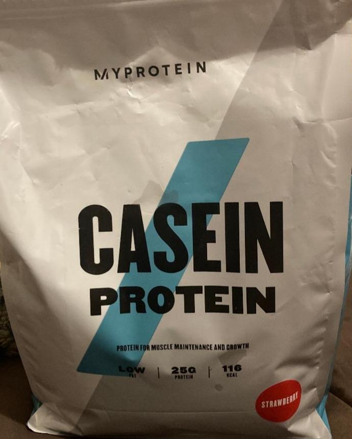 Fotografie - Casein Protein Strawberry MyProtein