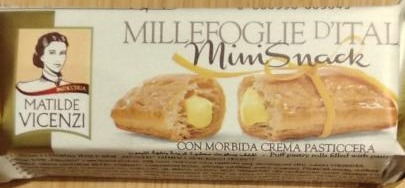 Fotografie - Mini Snack pastry cream Matilde Vicenzi