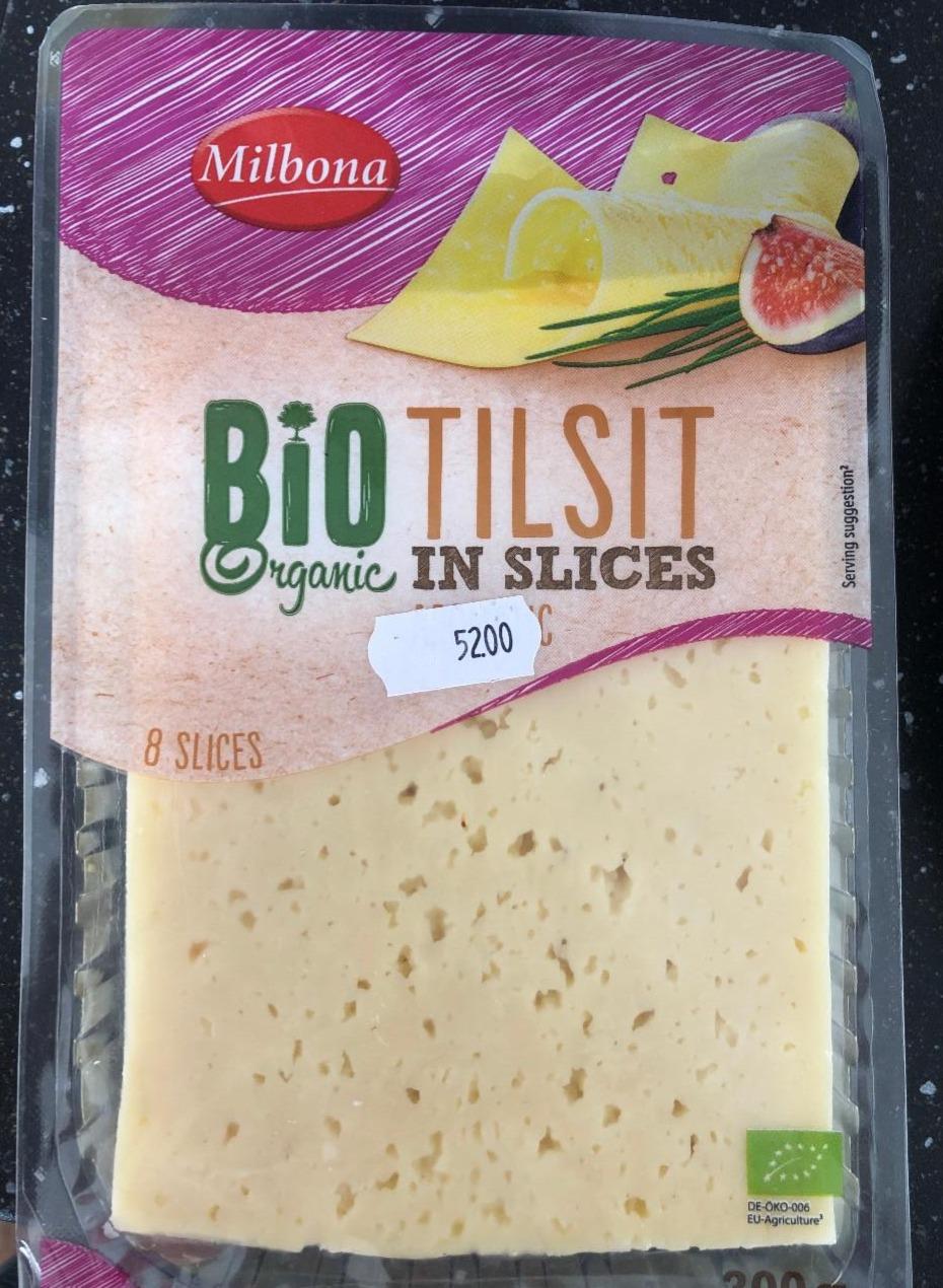 Fotografie - Bio Organic Tilsit in slices Milbona