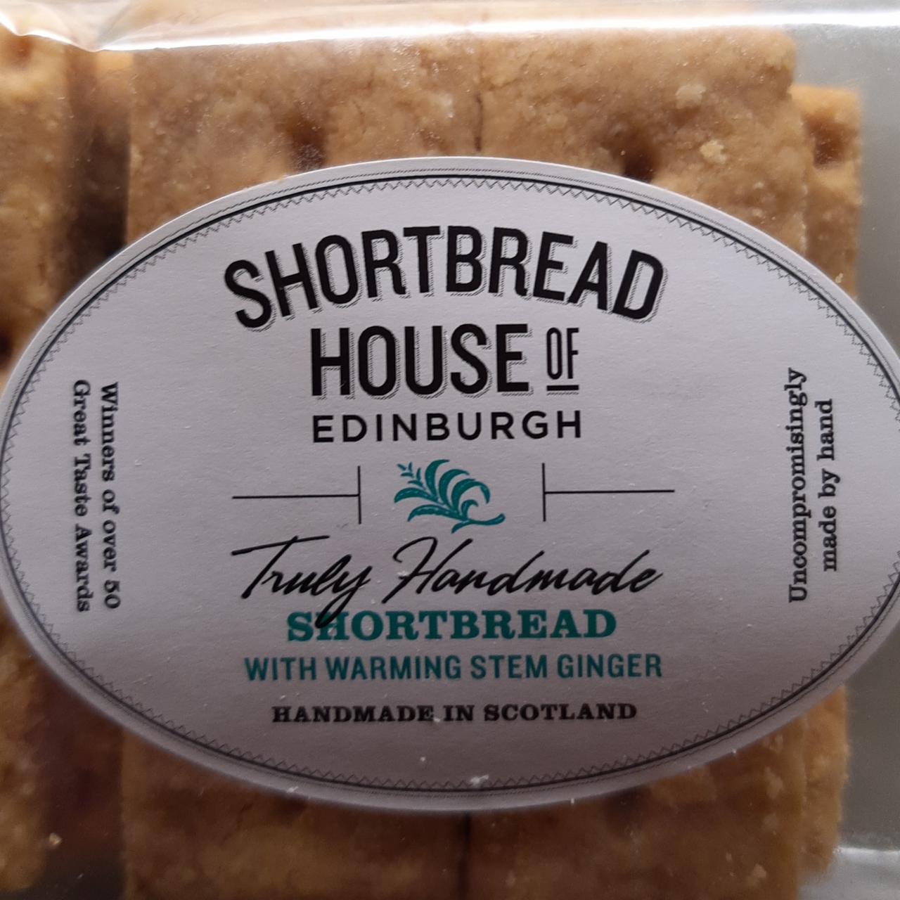 Fotografie - Shortbread with warming stem ginger Shortbread house of Edinburgh