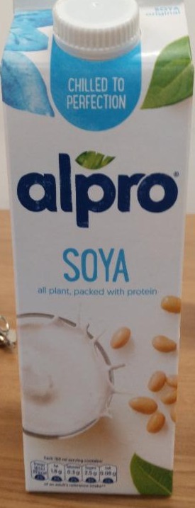 Fotografie - Alpro soya all plant, packed with protein