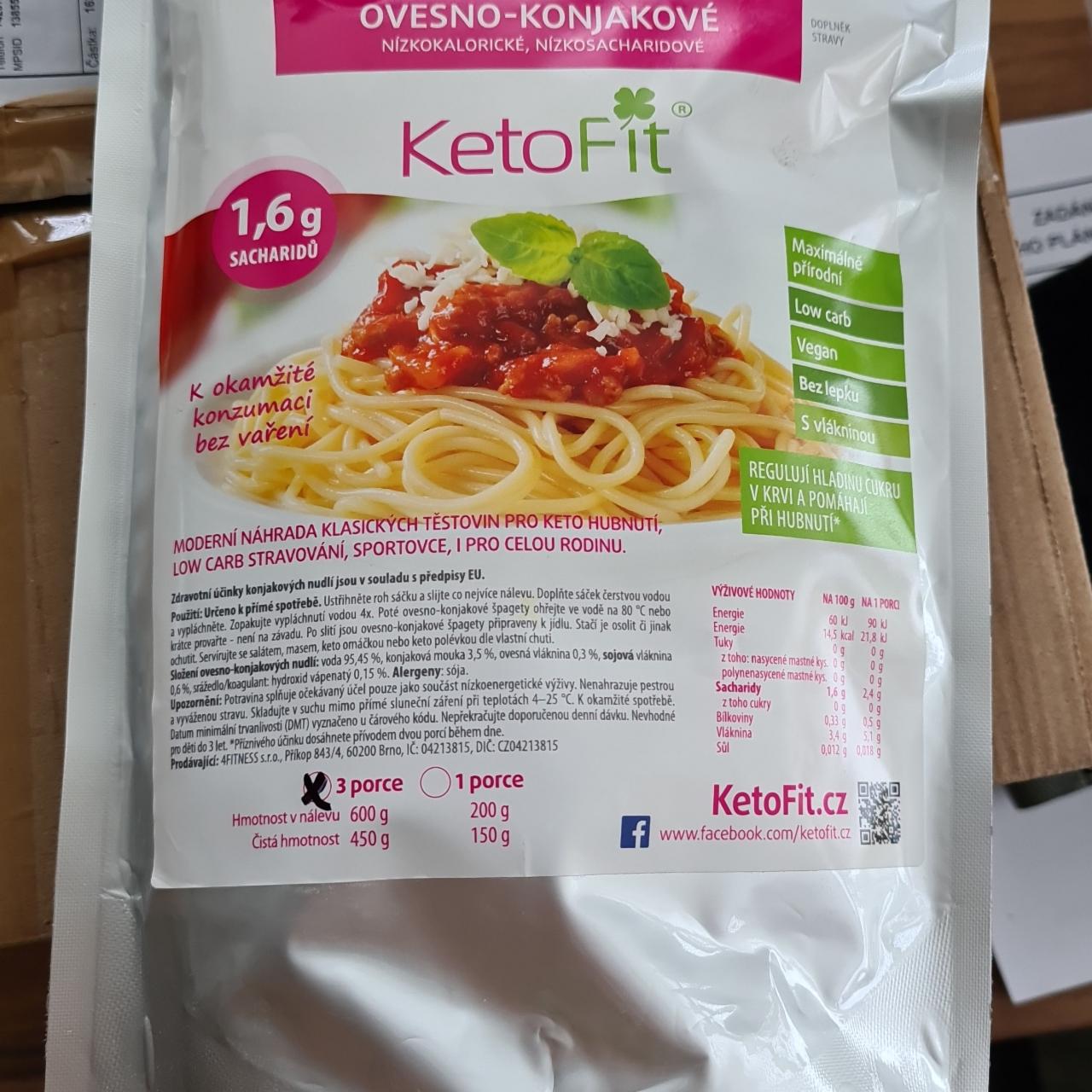 Fotografie - Ovesno konjakové špagety KetoFit