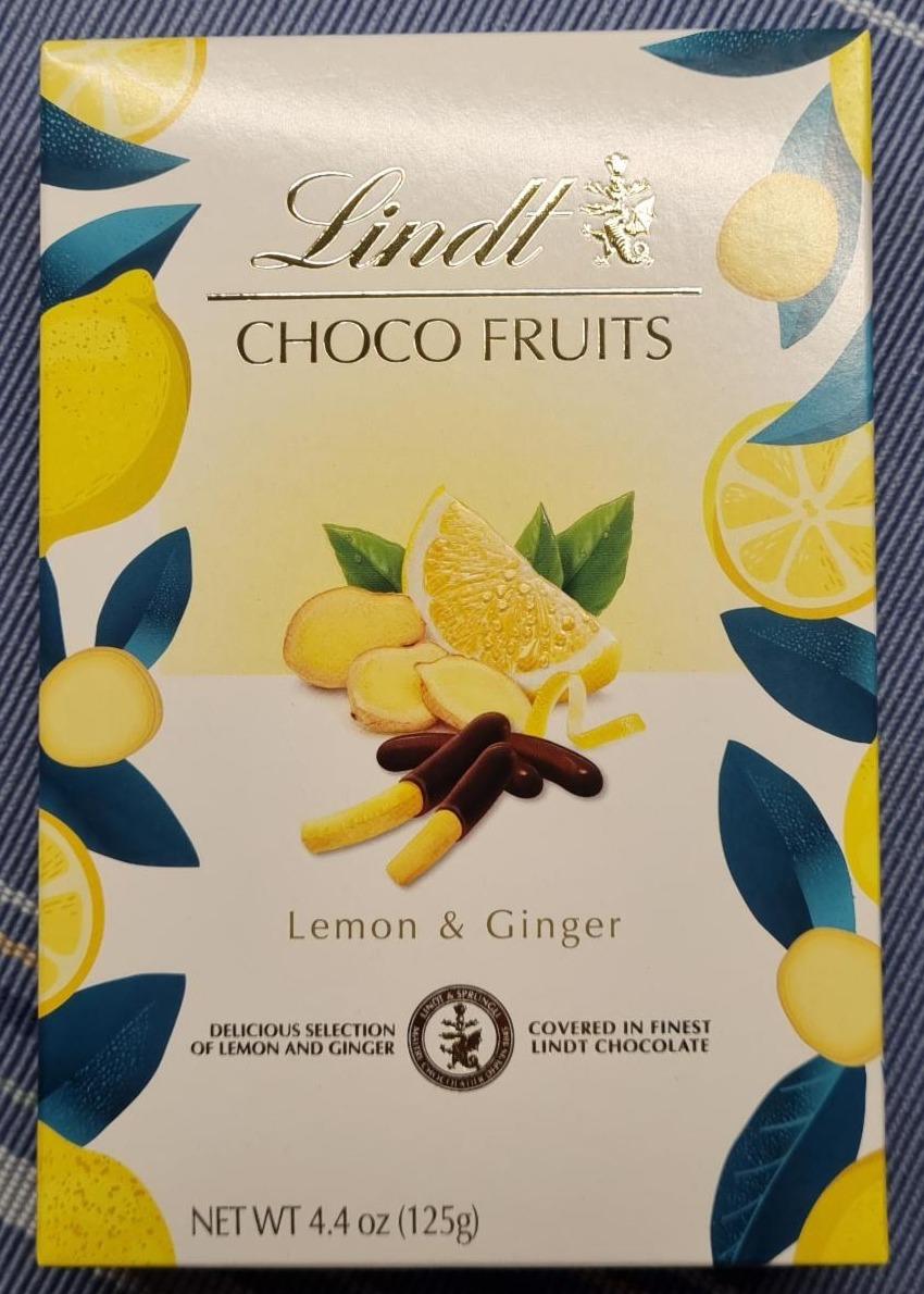 Fotografie - CHOCO FRUITS Lemon & Ginger Lindt