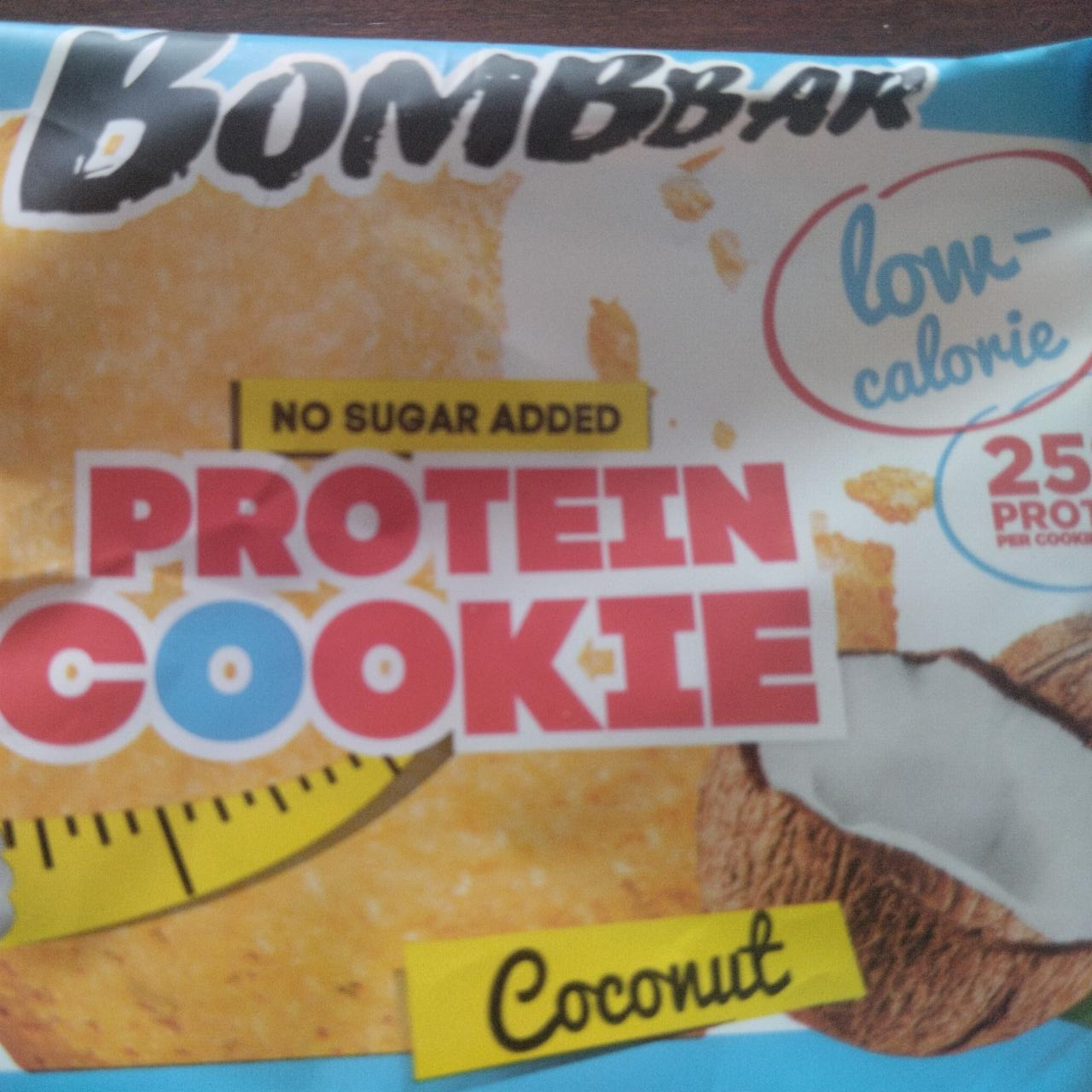 Fotografie - Protein low calorie Cookie Coconut Bombbar