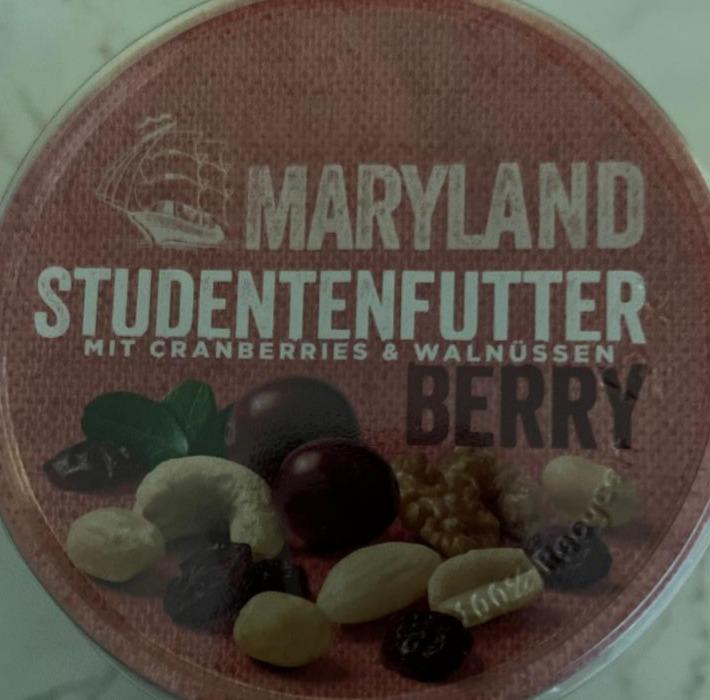 Fotografie - Studentenfutter Berry mit Cranberries & Walnüssen Maryland