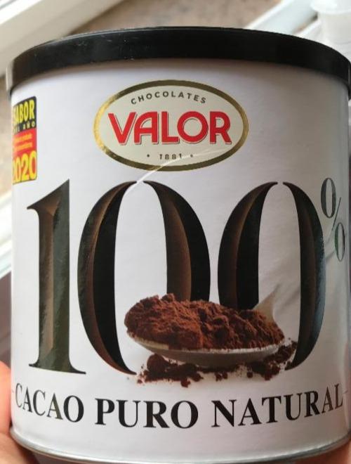 Fotografie - Cacao puro natural 100% VALOR