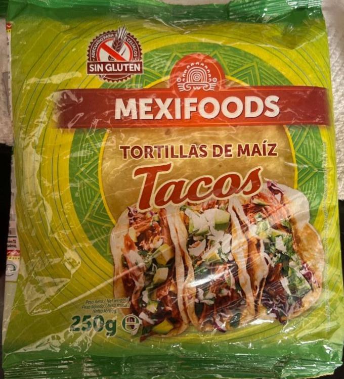 Fotografie - Tortillas de Maíz Tacos Mexifoods