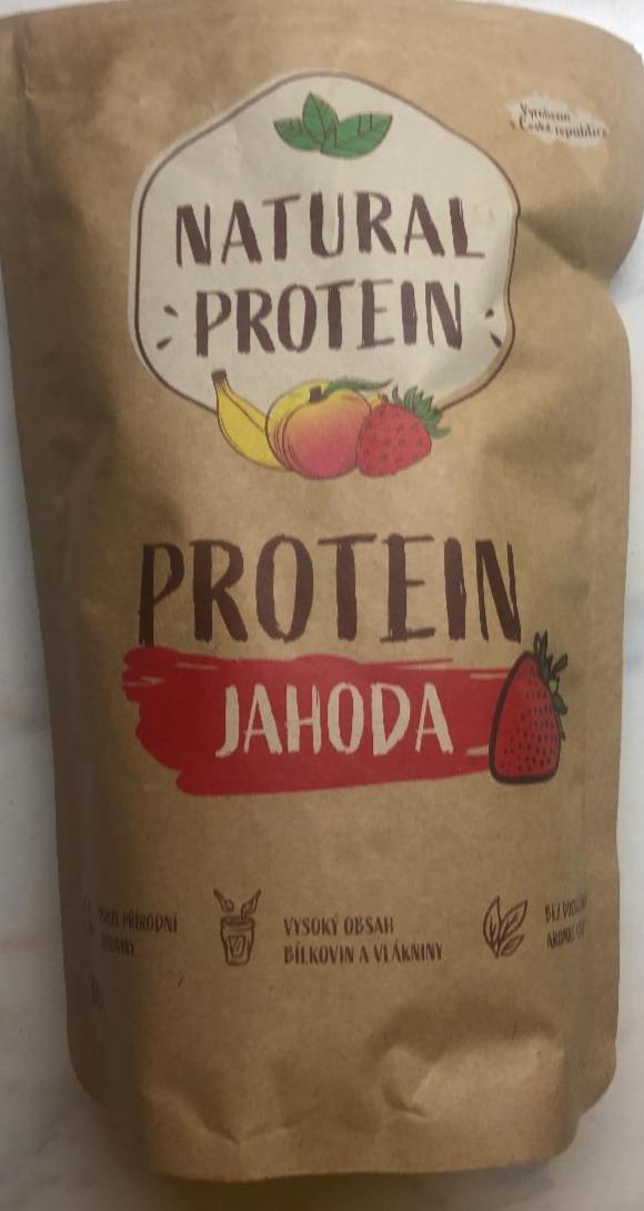 Fotografie - protein Jahoda Natural protein