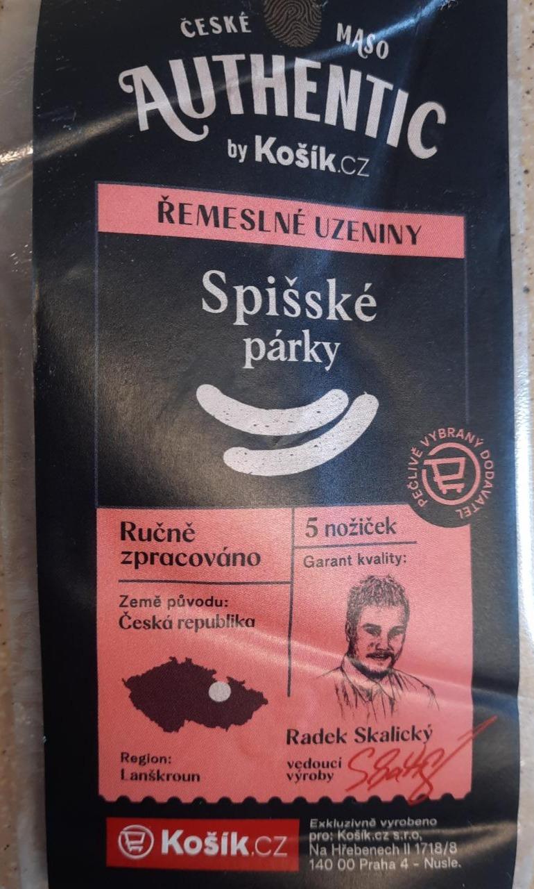 Fotografie - Spišské párky Authentic by Košík.cz
