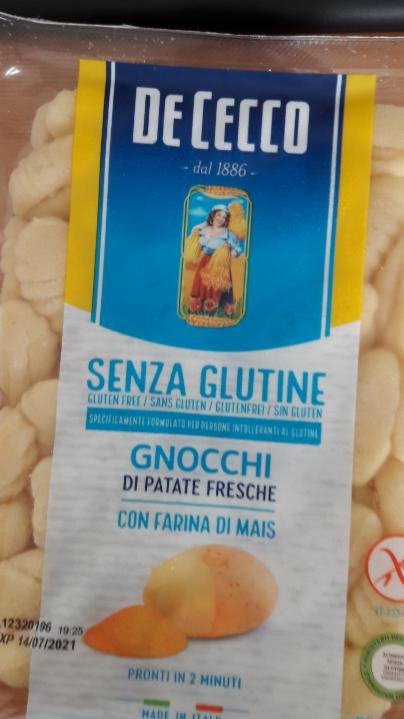Fotografie - Senta Glutine Gnocchi di Patate Fresche De Cecco