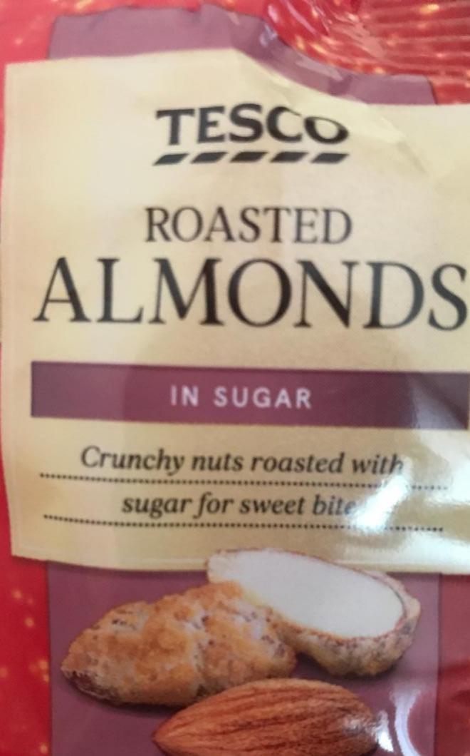 Fotografie - roasted almonds in sugar Tesco