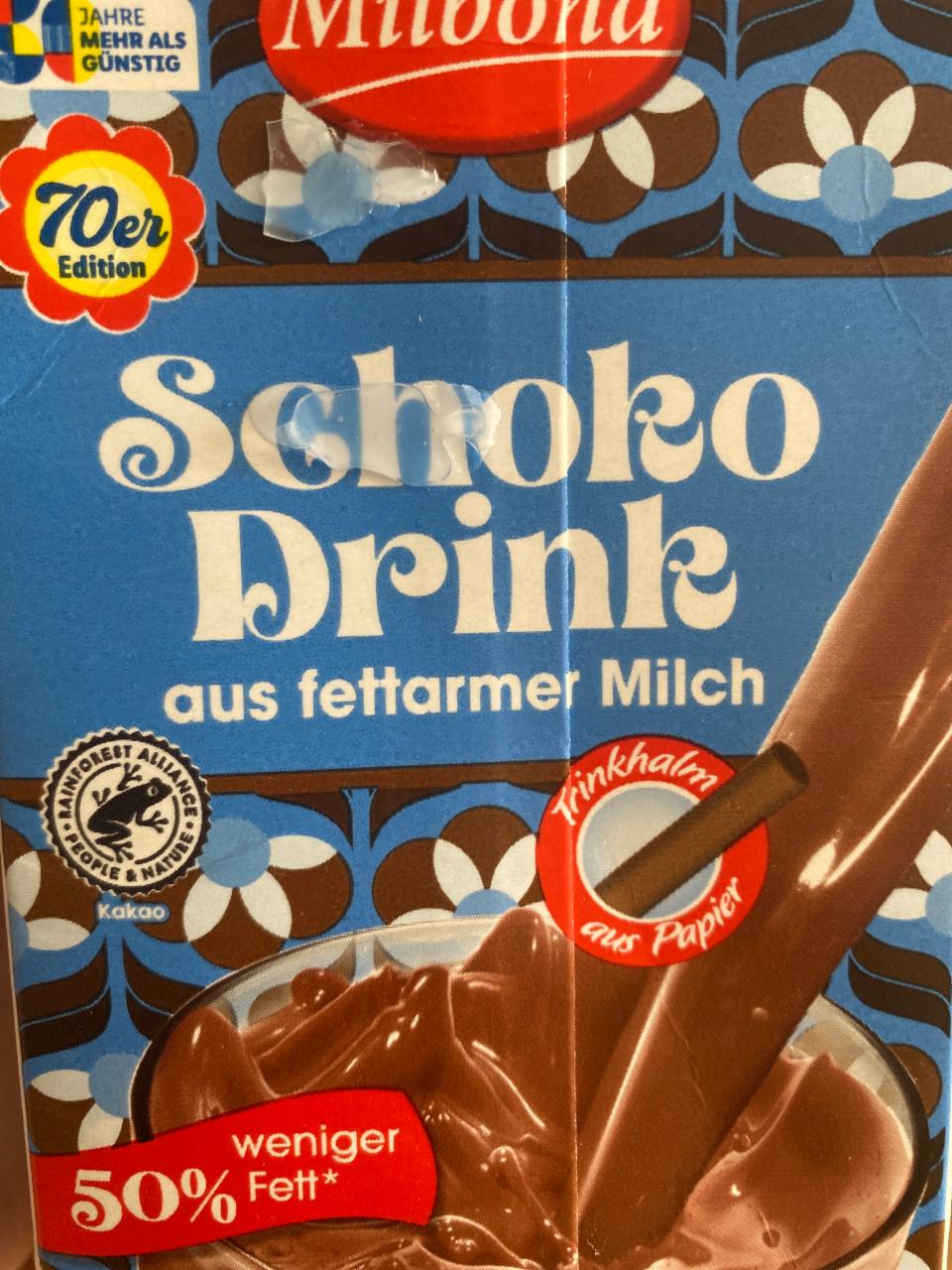 Fotografie - Schoko Drink aus fettarmer Milch