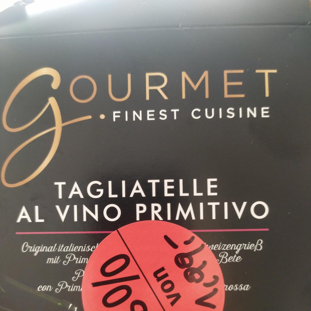 Fotografie - Tagliatelle al vino primitivo Gourmet finest cuisine