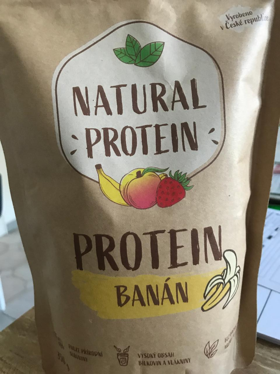 Fotografie - Proteinová dieta - Banán Natural protein
