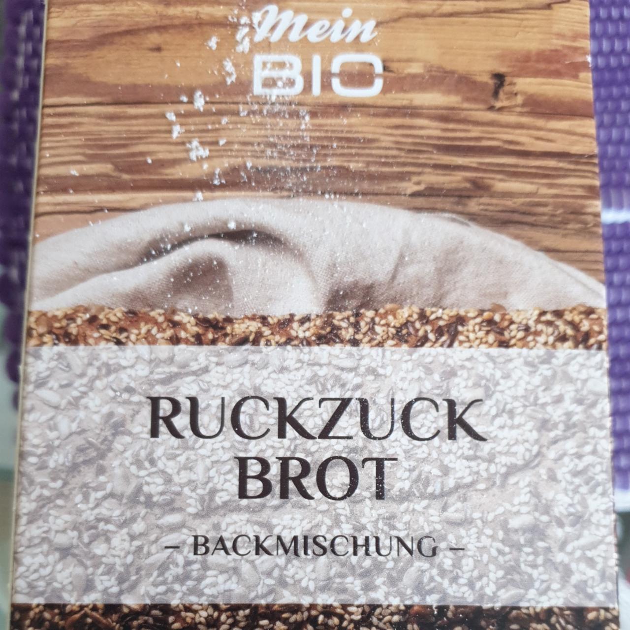 Fotografie - RuckZuck Brot Backmischung Mein Bio
