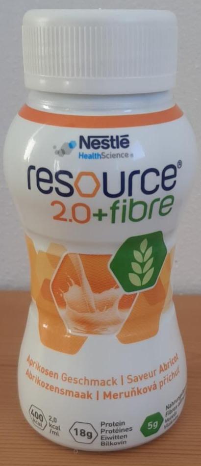 Fotografie - Resource 2.0+fibre meruňková příchuť Nestlé Health Science