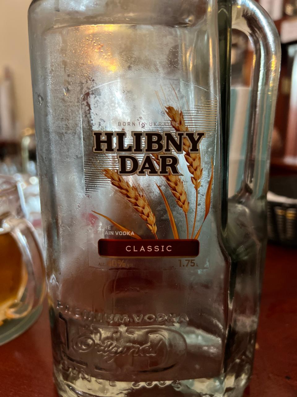 Fotografie - Hlibny dar Ukrainian classic vodka