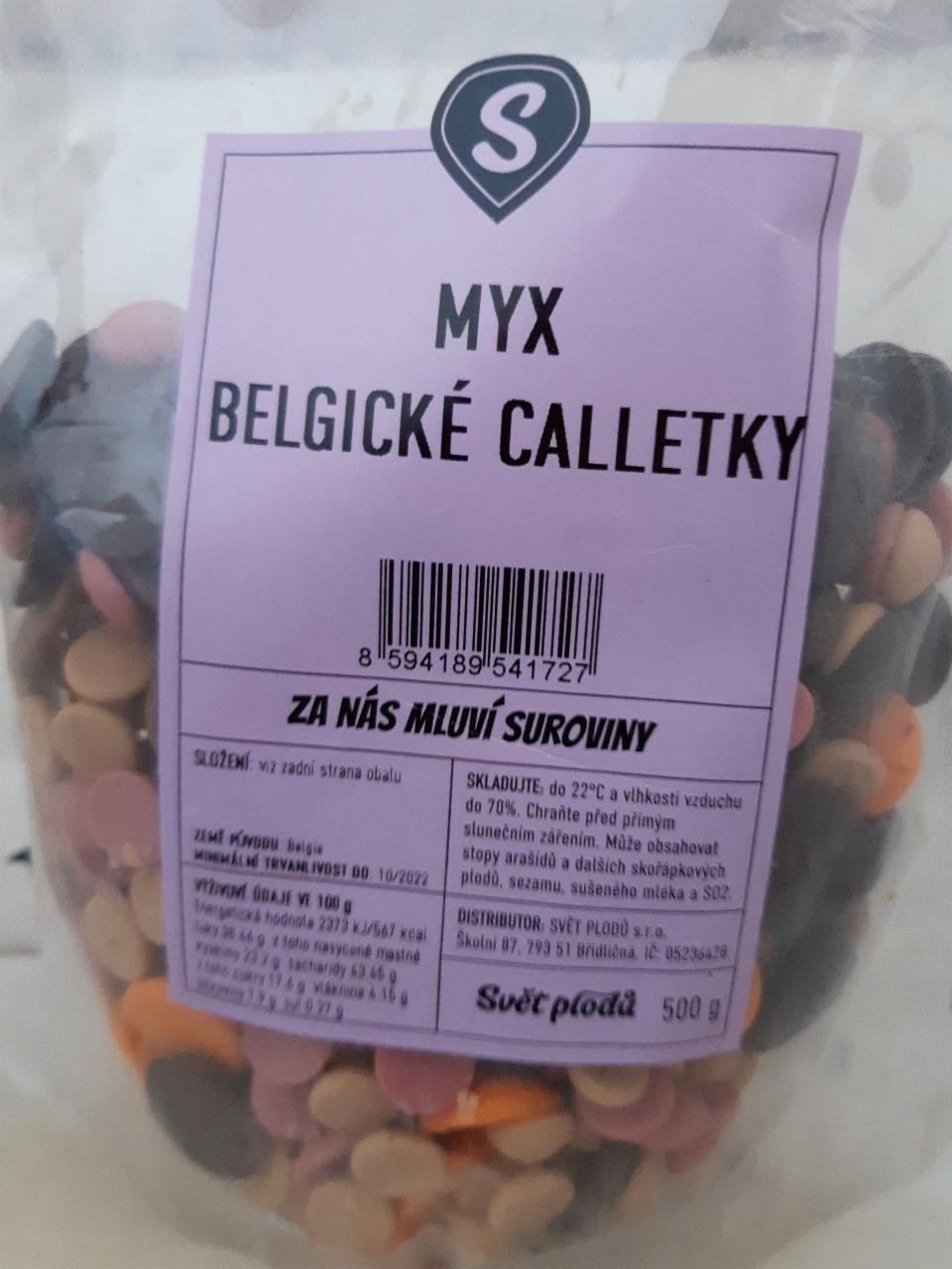 Fotografie - Myx belgické calletky Svět plodů