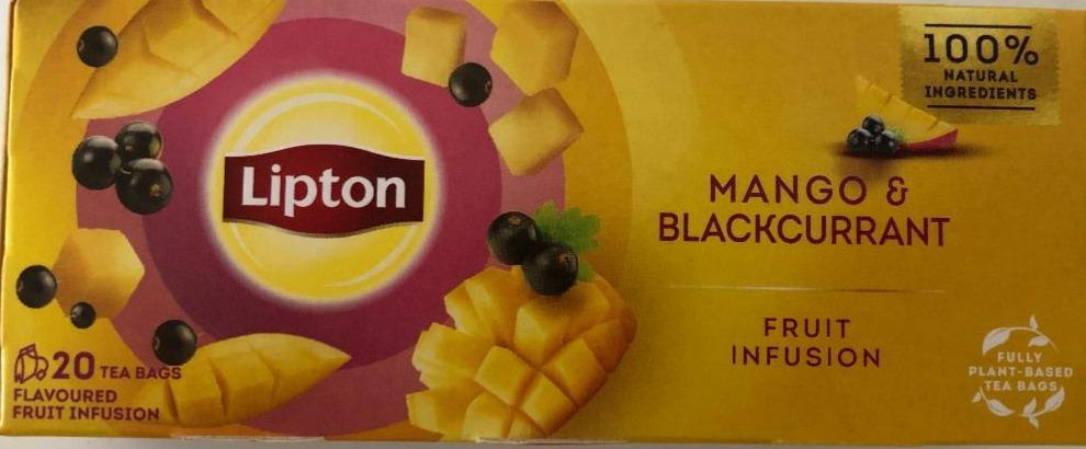 Fotografie - Mango & Blackcurrant Fruit Infusion Lipton