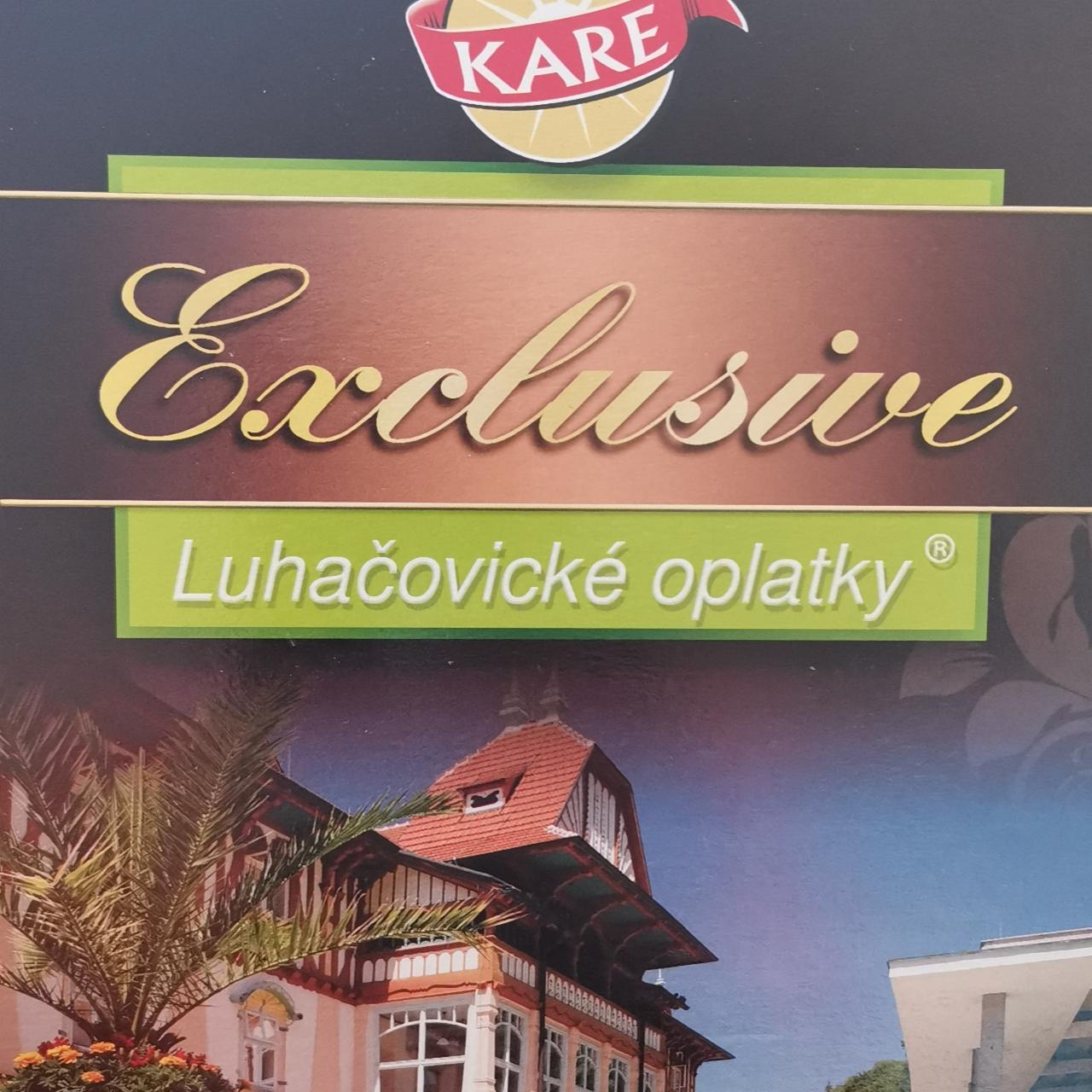 Fotografie - Luhačovické oplatky Exclusive čokoládové Kare