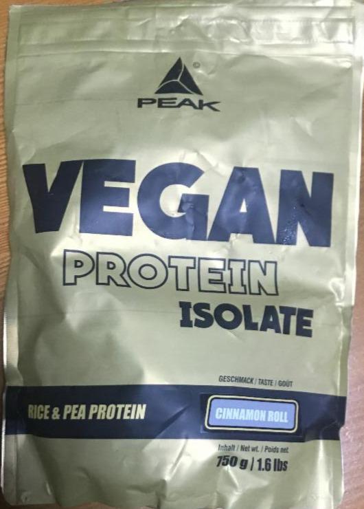 Fotografie - Vegan Protein Isolate Cinnamon Roll Peak