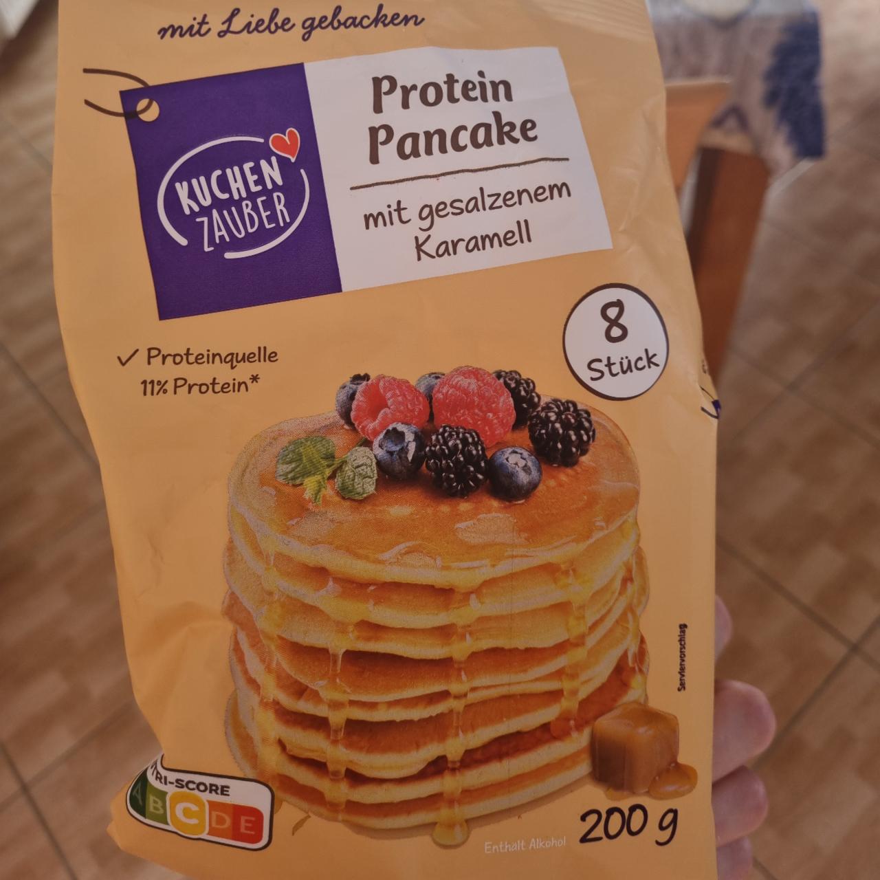 Fotografie - Protein Pancake mit gesalzenem Karamell Kuchen Zauber