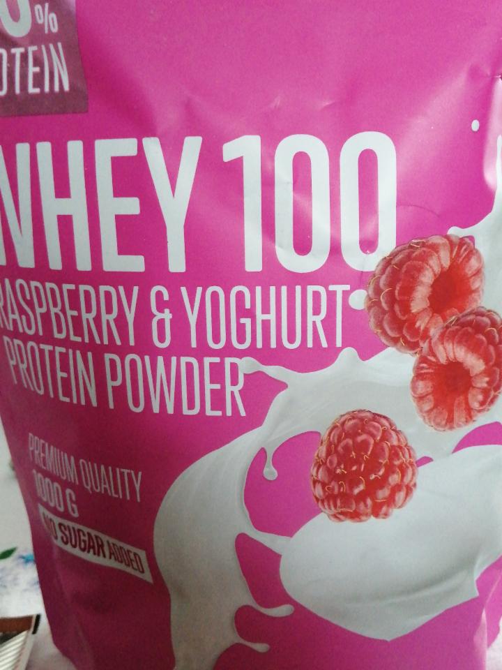 Fotografie - Whey Protein 100 rapsbery & yoghurt Bodylab