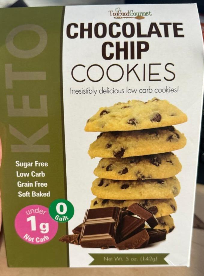 Fotografie - Keto Chocolate Chip Cookies Too Good Gourmet