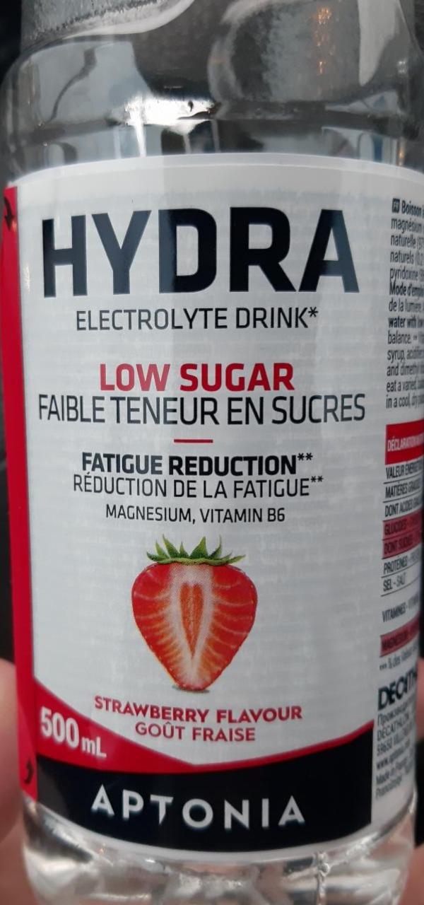 Fotografie - Hydra electrolyte drink Strawberry flavour Aptonia