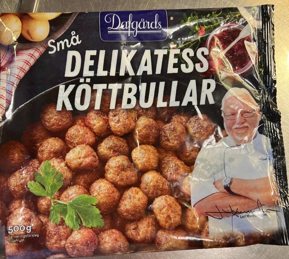 Fotografie - Små Delikatessköttbullar Dafgårds