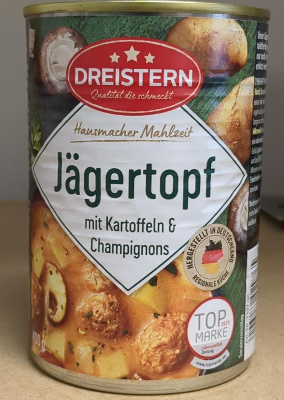 Fotografie - Jägertopf mit Kartoffeln & Champignons Dreistern