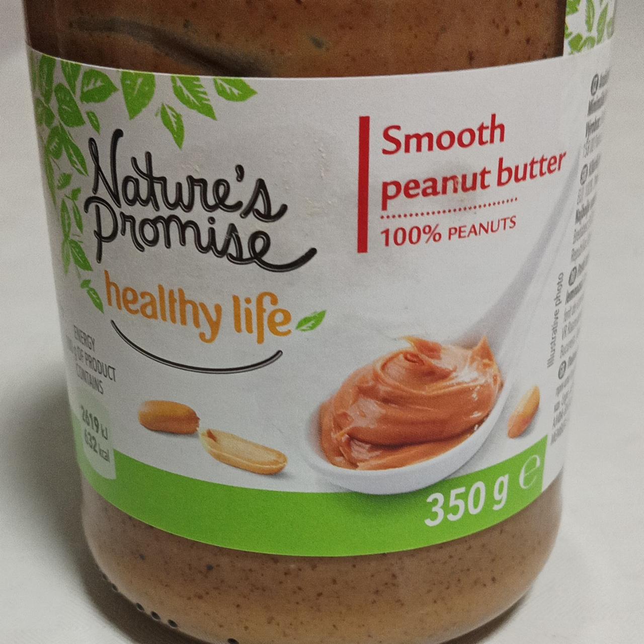 Fotografie - Healthy life 100% Crunchy Peanut butter Nature's Promise