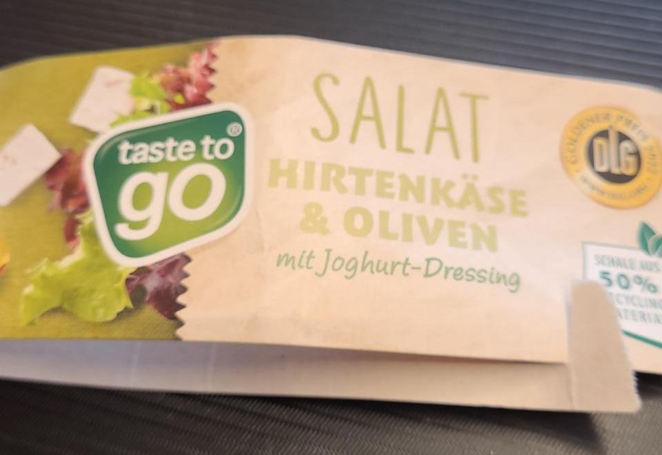 Fotografie - Salat Hirtenkäse and Oliven Taste to go