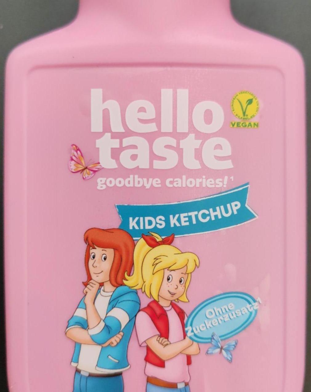 Fotografie - Goodbye calories kids ketchup Hello Taste