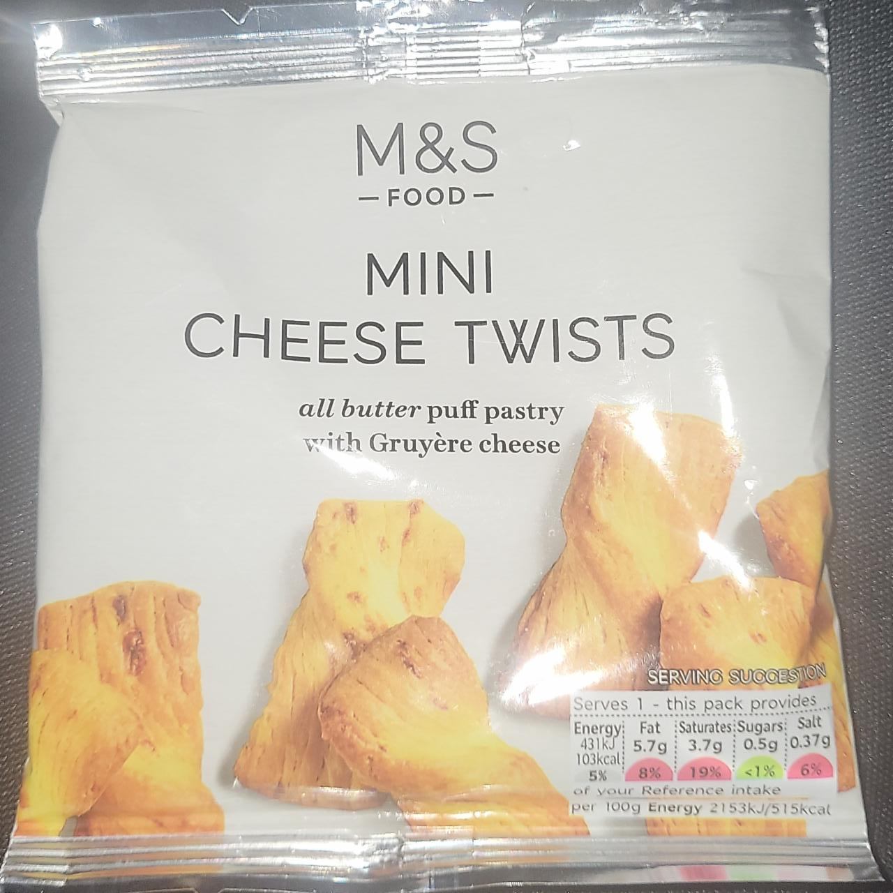 Fotografie - Mini Cheese Twists M&S Food