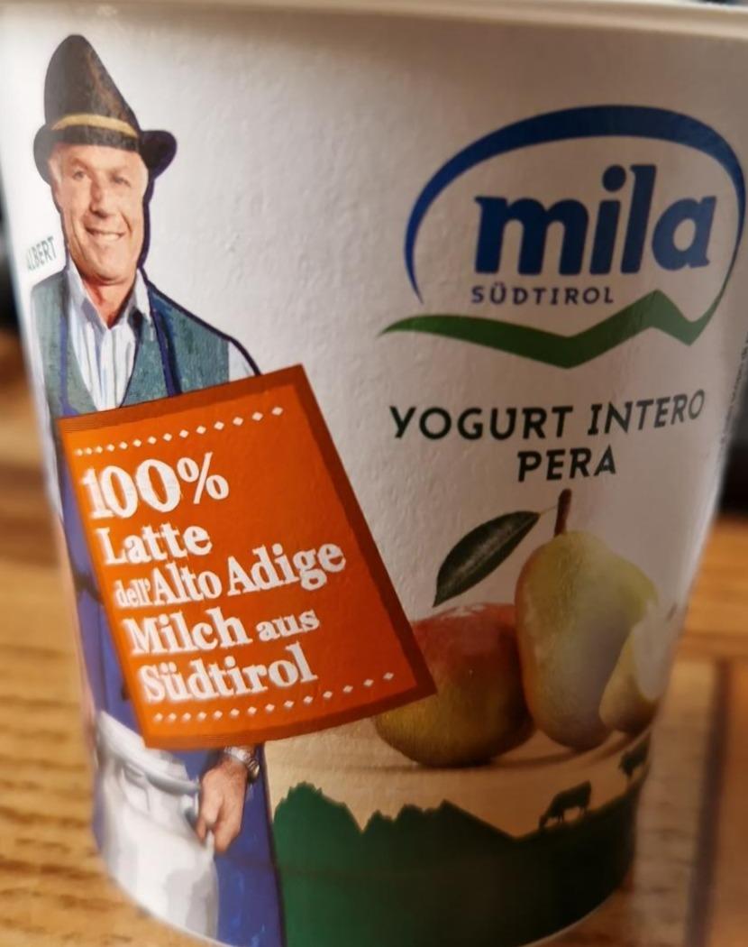 Fotografie - Yogurt intero pera Mila