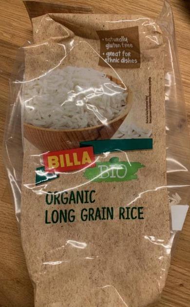 Fotografie - Organic long grain rice Billa Bio