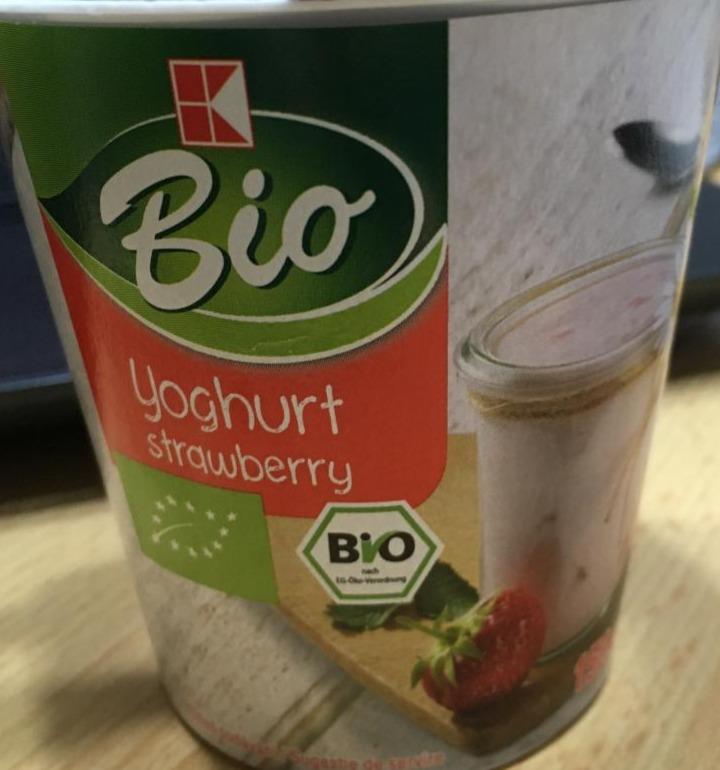Fotografie - K-classic Bio jogurt strawberry jahoda