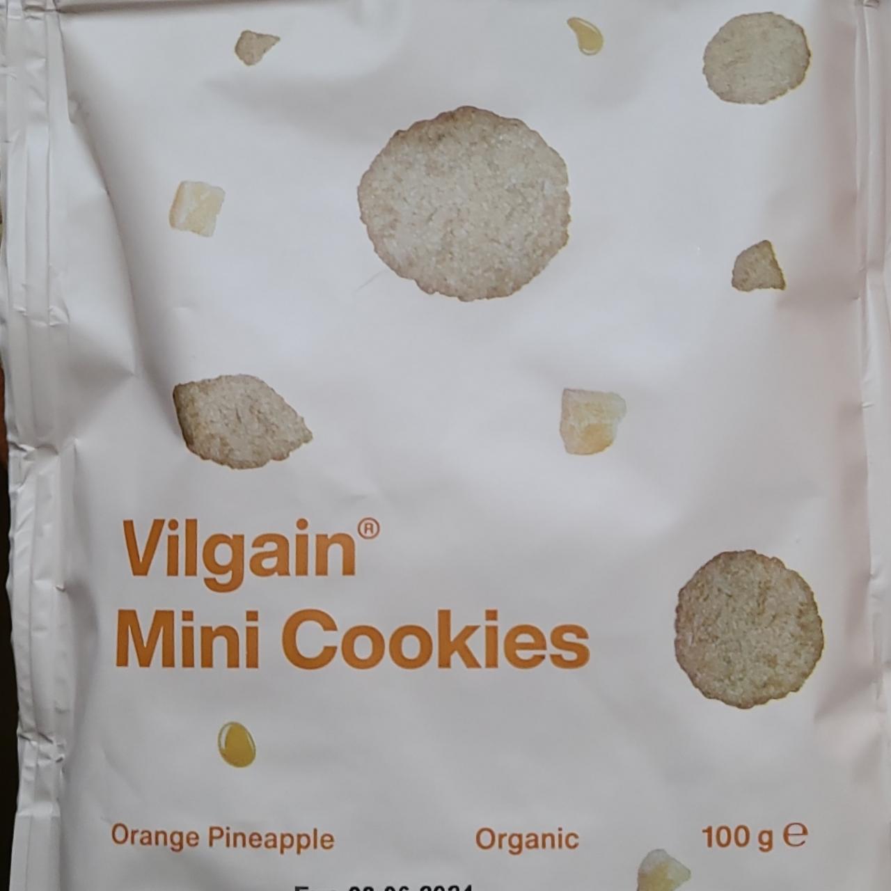 Fotografie - Mini Cookies Orange Pineapple Organic Vilgain