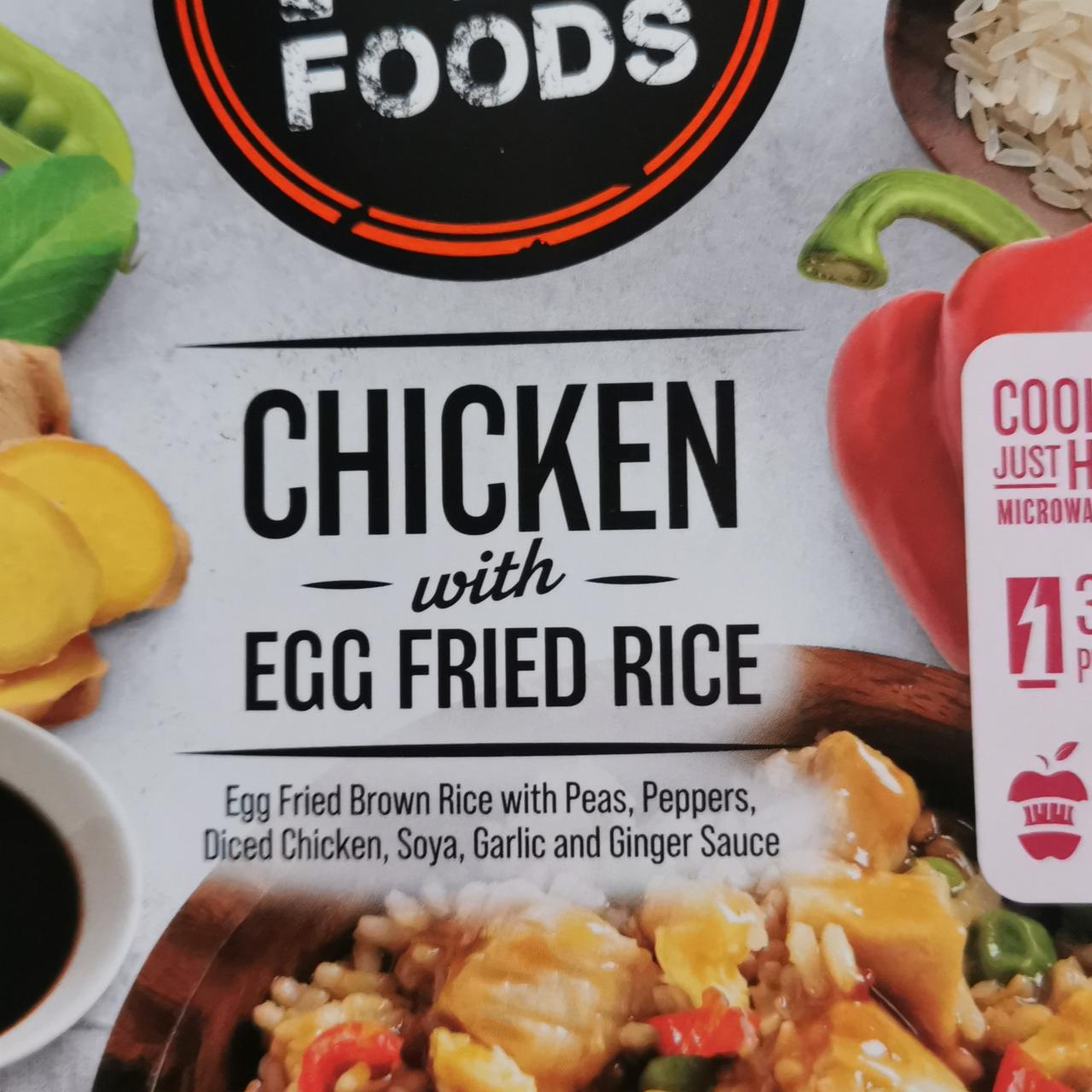 Fotografie - Chicken with egg fried rice Fit Foods