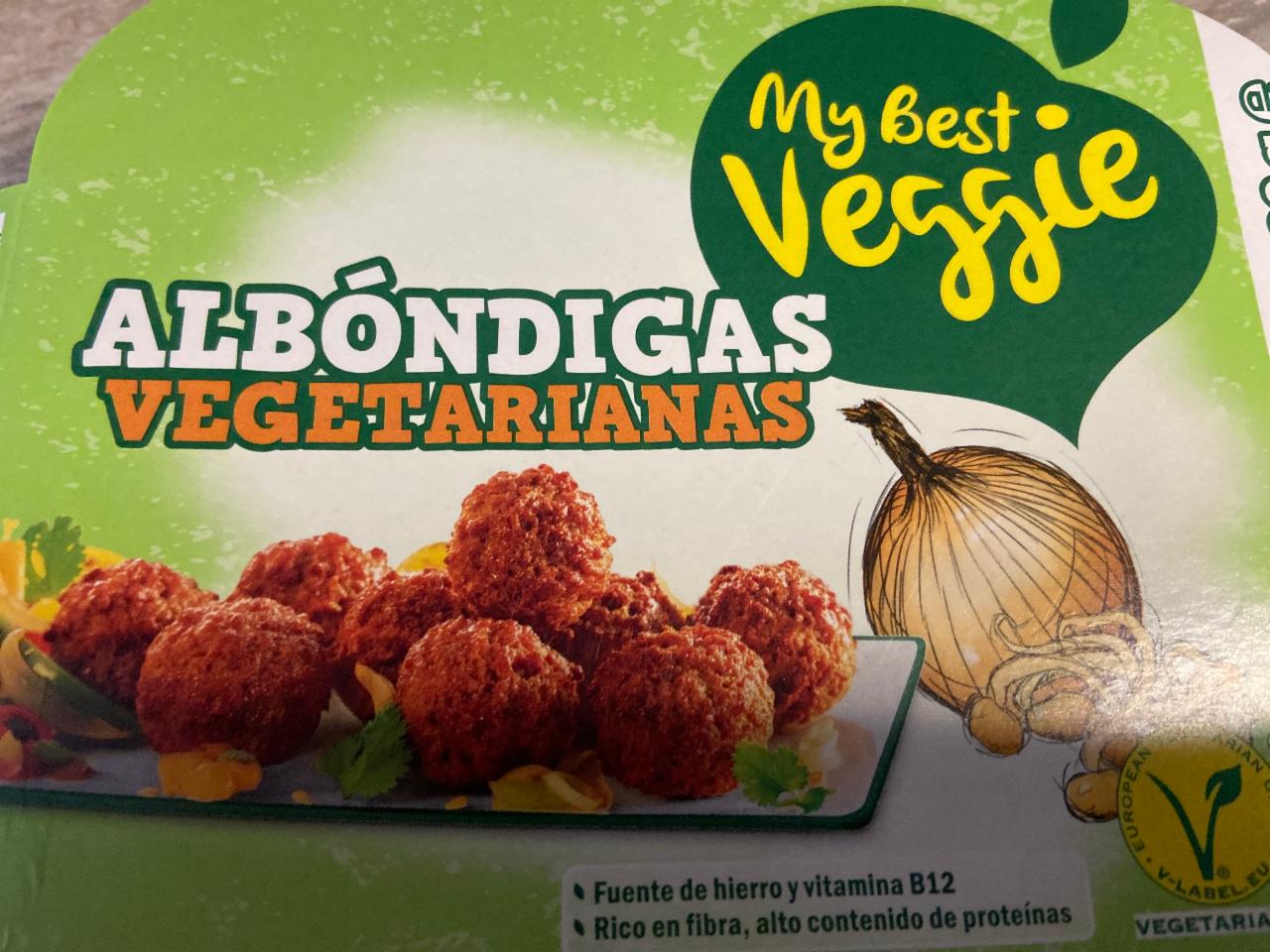 Fotografie - Albóndigas vegetarianas cibulové kuličky My best veggie